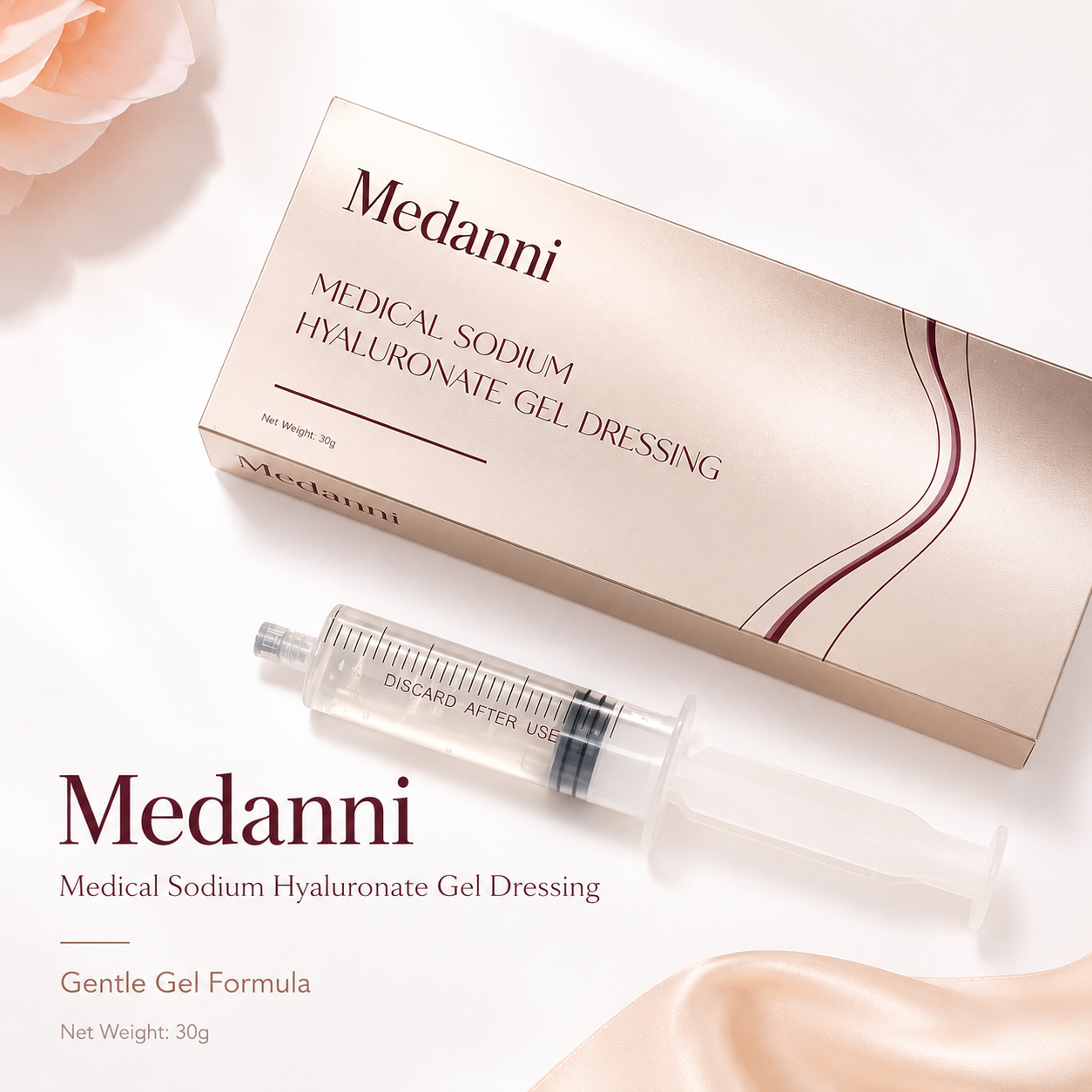 MLFILL Medical Sodium Hyaluronate Gel Dressing